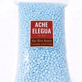 Sky Blue Glass Beads 1 Pound Bag