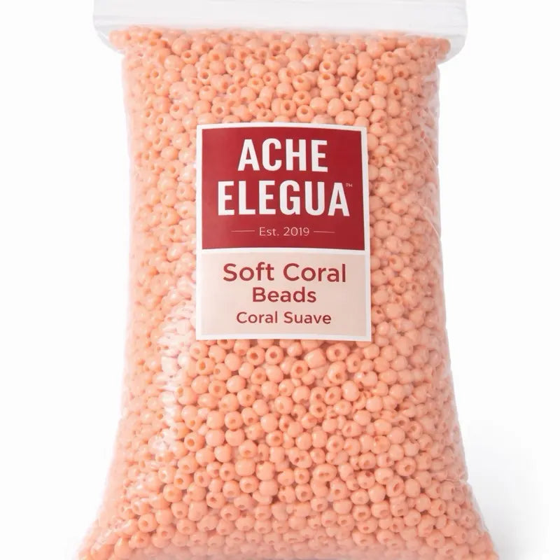 Soft Coral Beads 1 Pound Bag