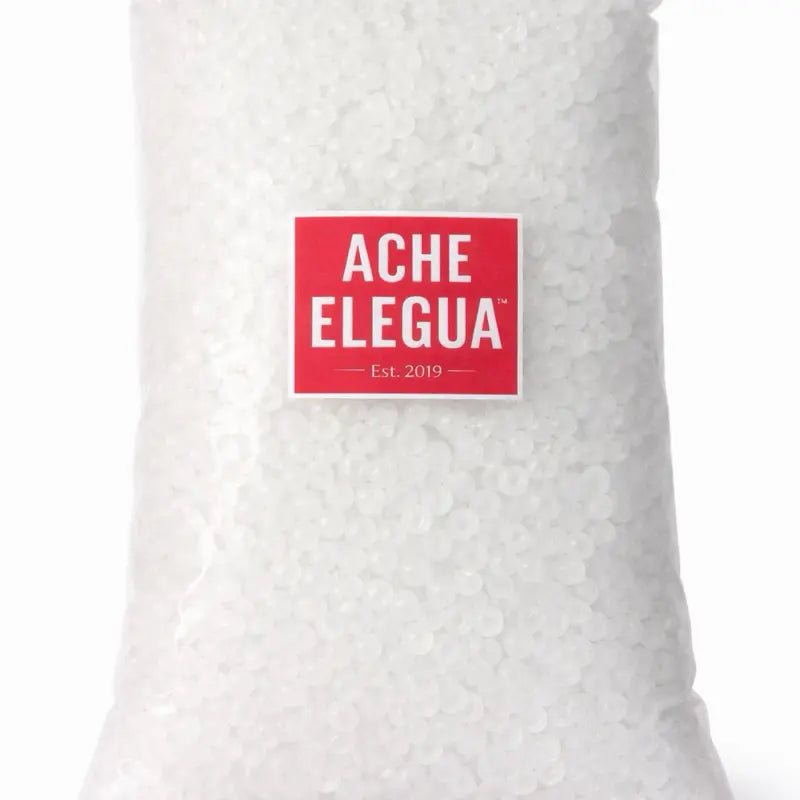 Agua Jabón White Translucent Beads 1 Pound Bag