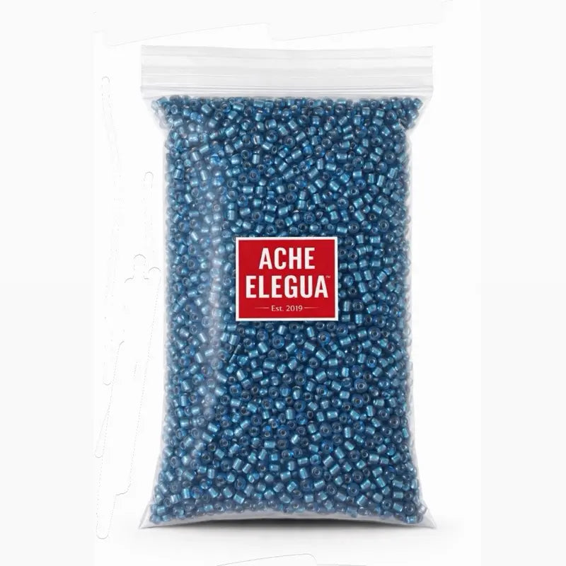 apphire Blue Beads Bulk Pack 1 pound
