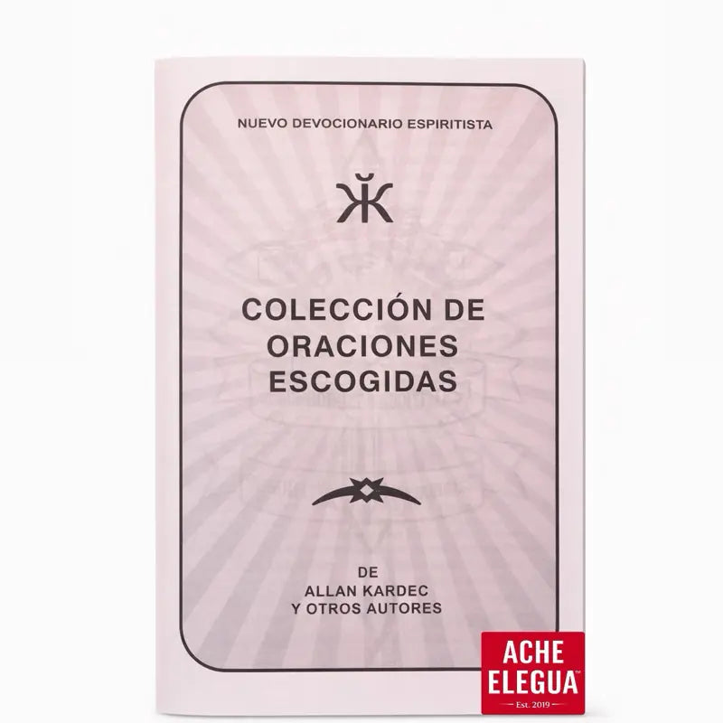 Selected Prayers Collection by Allan Kardec Book Edition Spanish