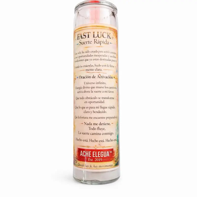 Fast Luck 7 Colors 7 Day Candles