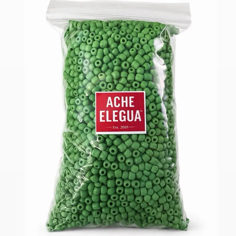 Green Hope Beads Bulk 1 Pound