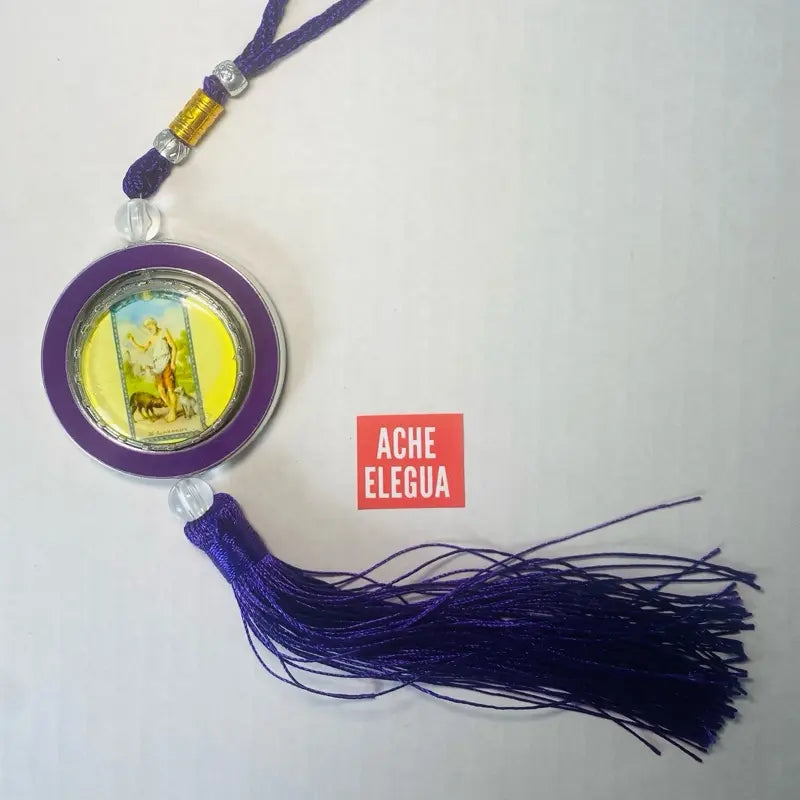 Saint Lazarus Protection Ornament Hanger for Peace Healing
