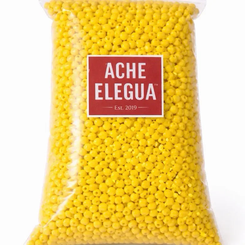 Yellow Beads 1 Pound Bag