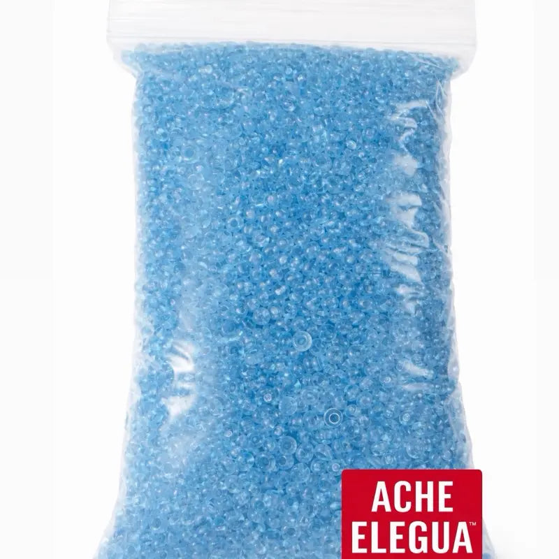 Ice Blue Crystal Beads 1 Pound Bag