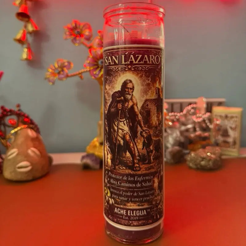 San Lazaro Spiritual Healing Candle 7 Days