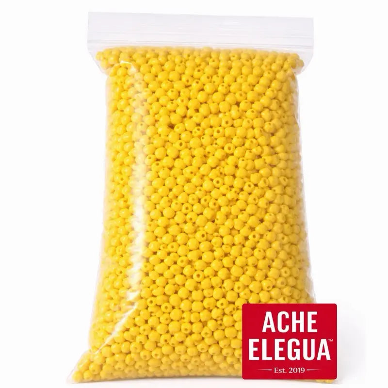 Yellow Beads 1 Pound Bag