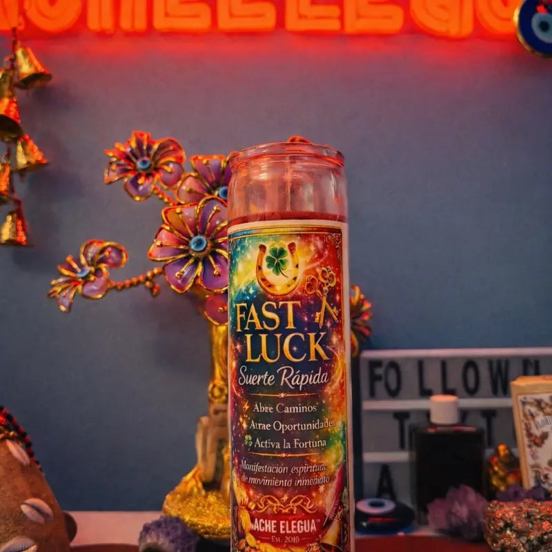 Fast Luck 7 Colors 7 Day Candles