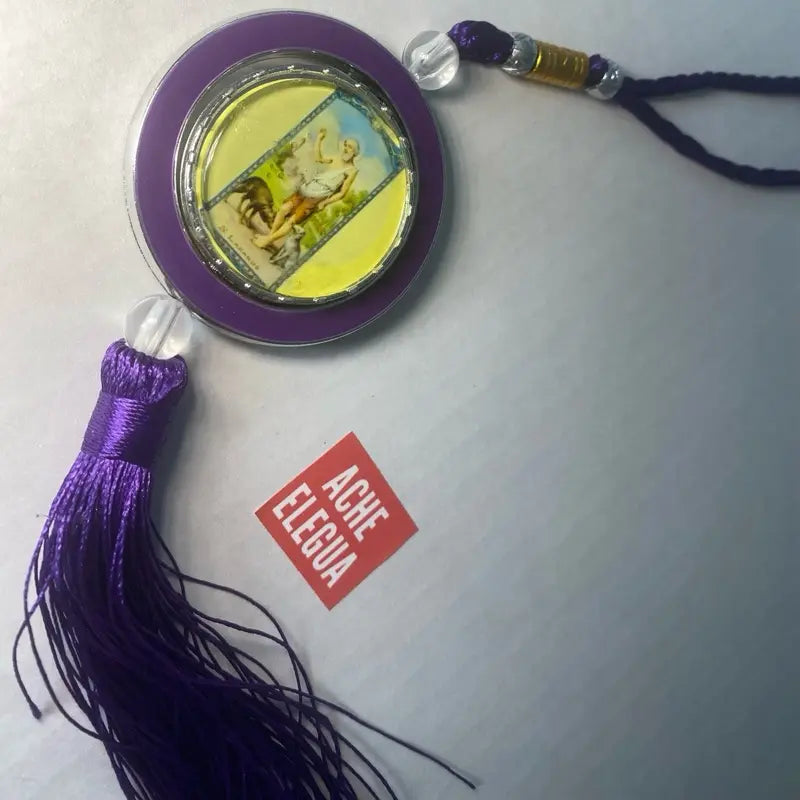 Saint Lazarus Protection Ornament Hanger for Peace Healing