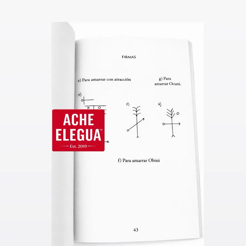 El Gran Manual de las Firmas de Osain Book Spanish