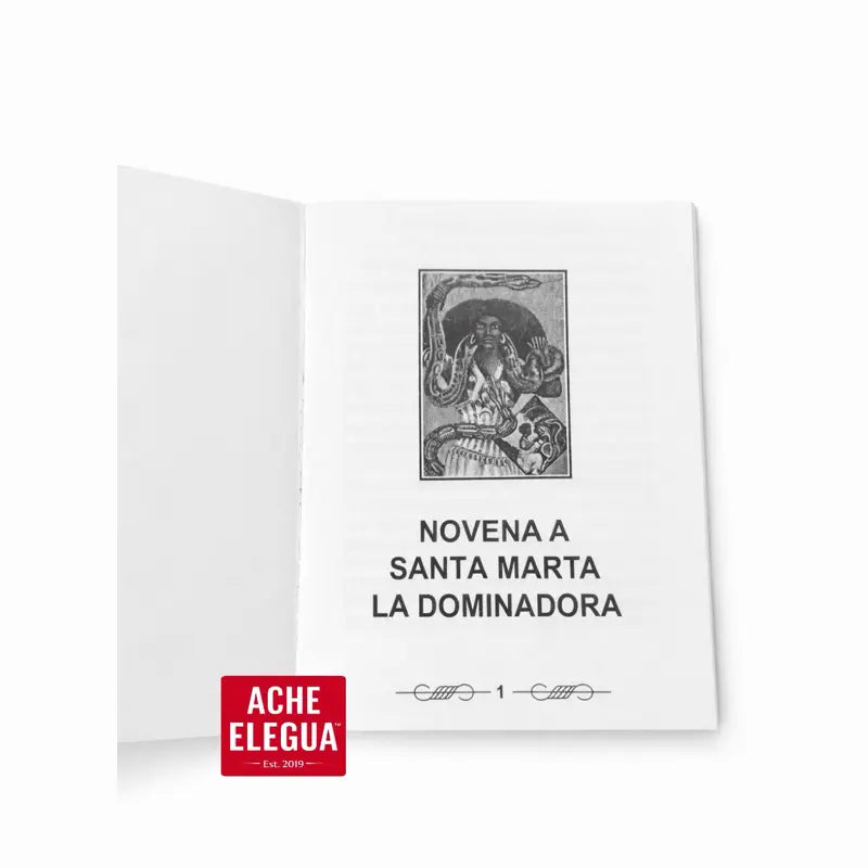 Novena a Santa Marta La Dominadora Libro