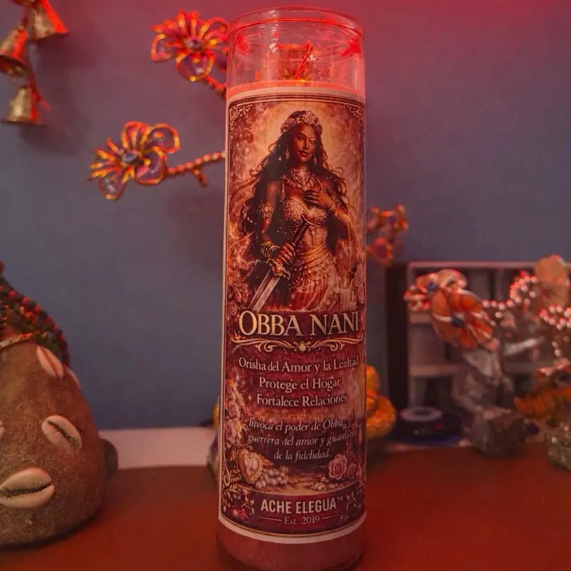 Obba Nani Candle Orisha