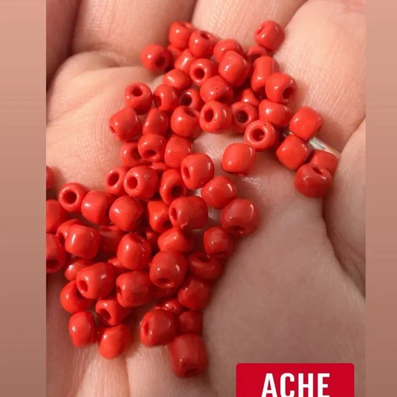 Red Beads Bulk Pack 1 Pound Bag