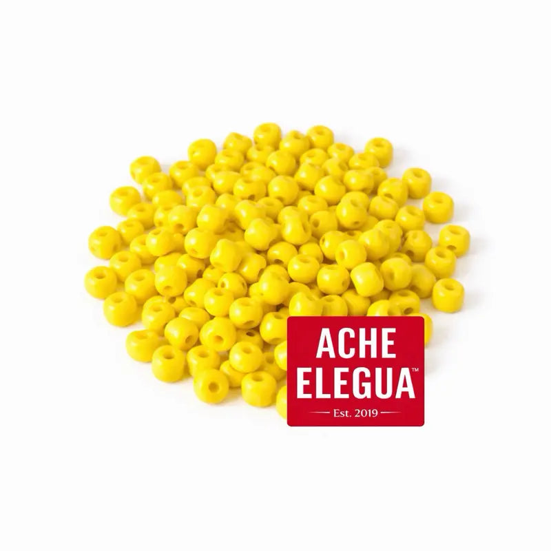 Yellow Beads 1 Pound Bag