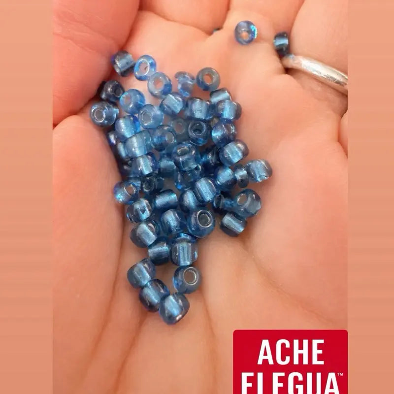 apphire Blue Beads Bulk Pack 1 pound