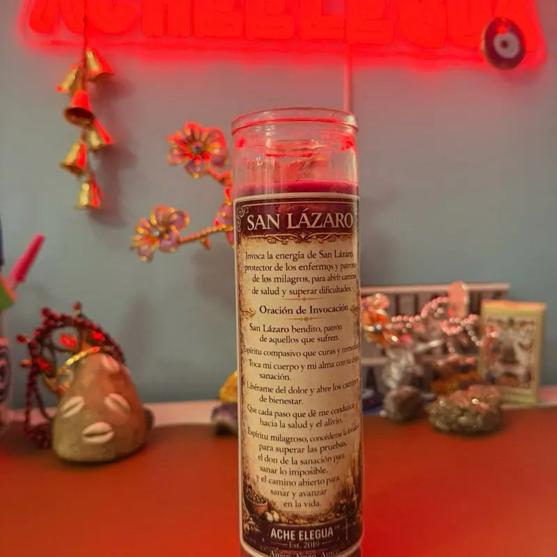 San Lazaro Spiritual Healing Candle 7 Days