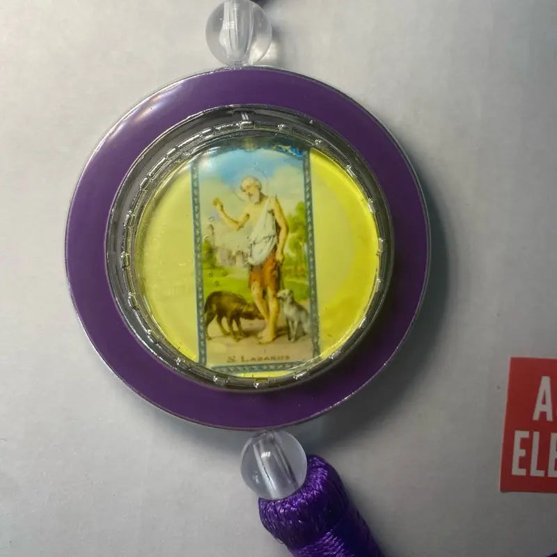 Saint Lazarus Protection Ornament Hanger for Peace Healing