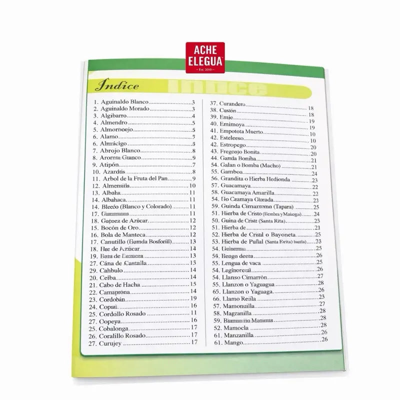 The 101 Sacred Ewes of Ozain Herbs Book 2da Edición Spanish