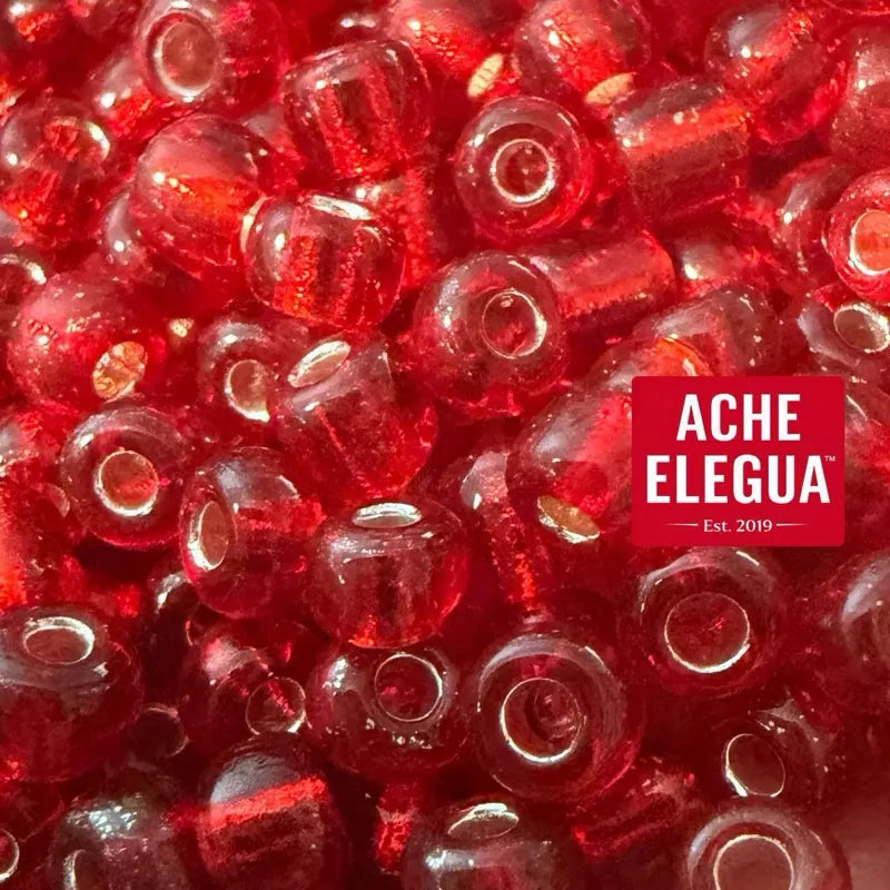 Crystal Ruby Beads 1 Pound Bag