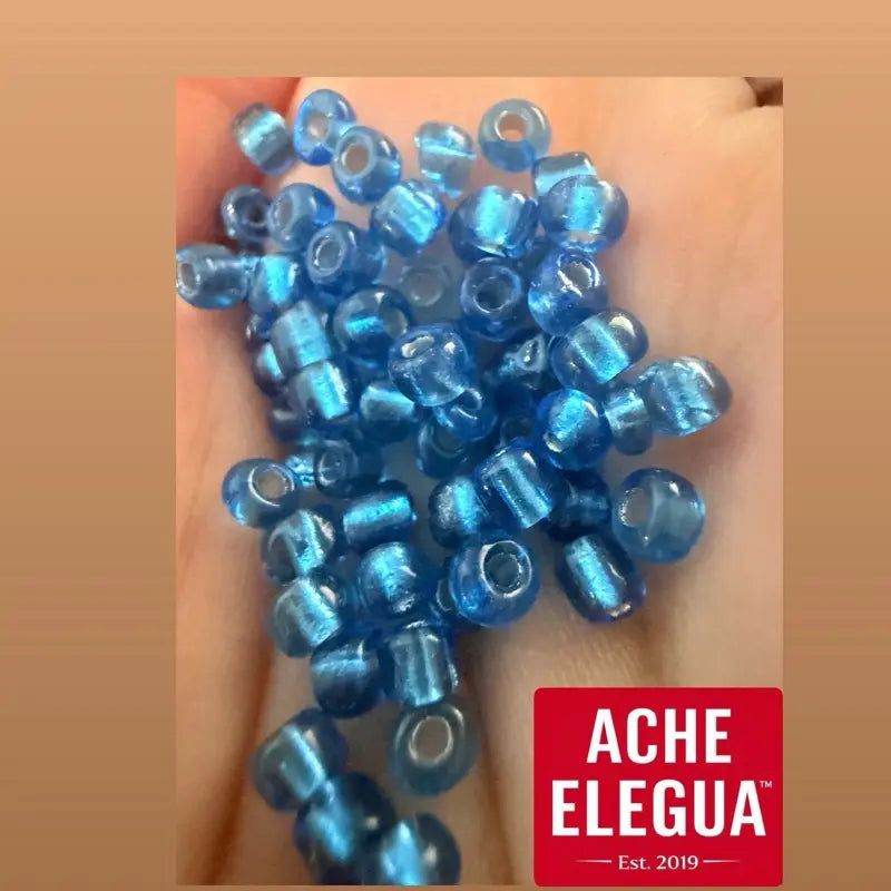 apphire Blue Beads Bulk Pack 1 pound
