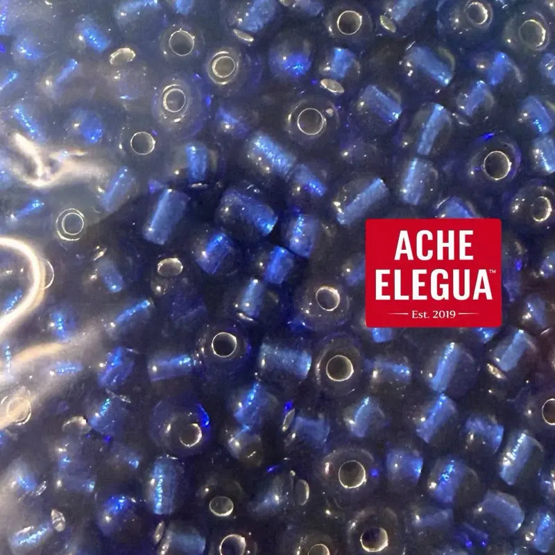 Deep Royal Blue Crystal Beads 1 Pound Bag