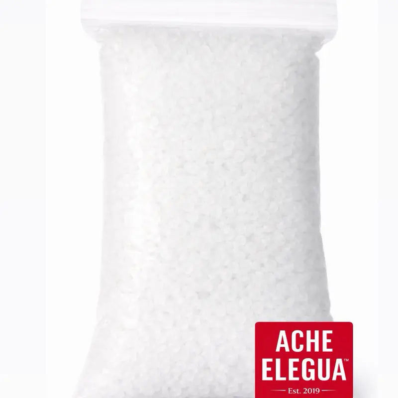 Agua Jabón White Translucent Beads 1 Pound Bag