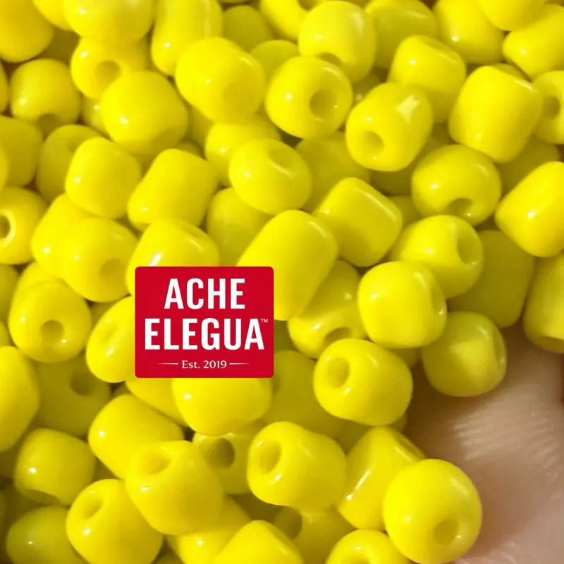 Yellow Beads 1 Pound Bag