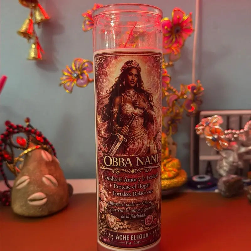 Obba Nani Candle Orisha