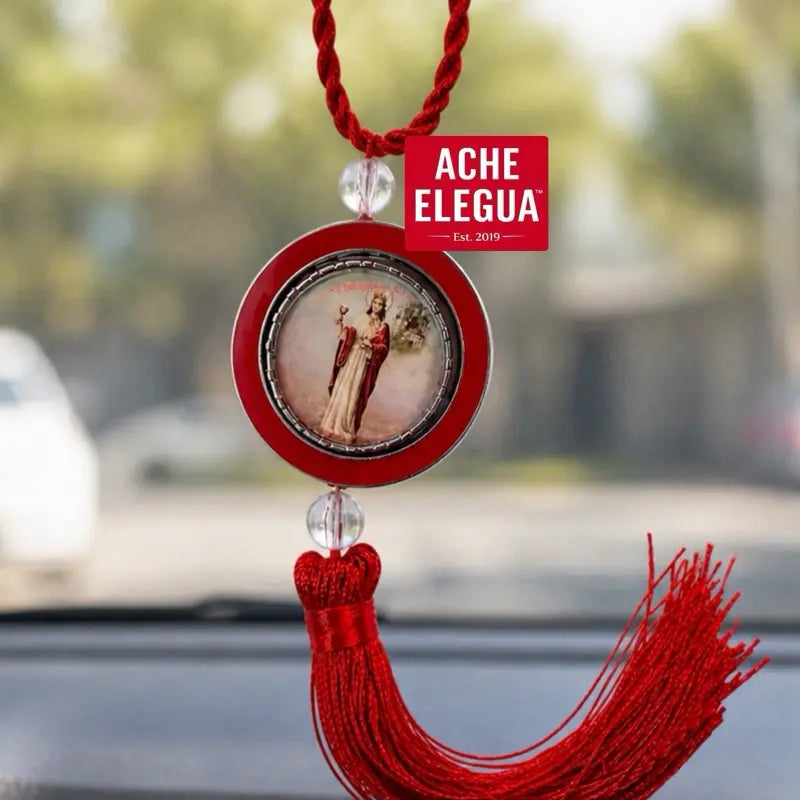 Saint Barbara  Protection Ornament Hanger Decor