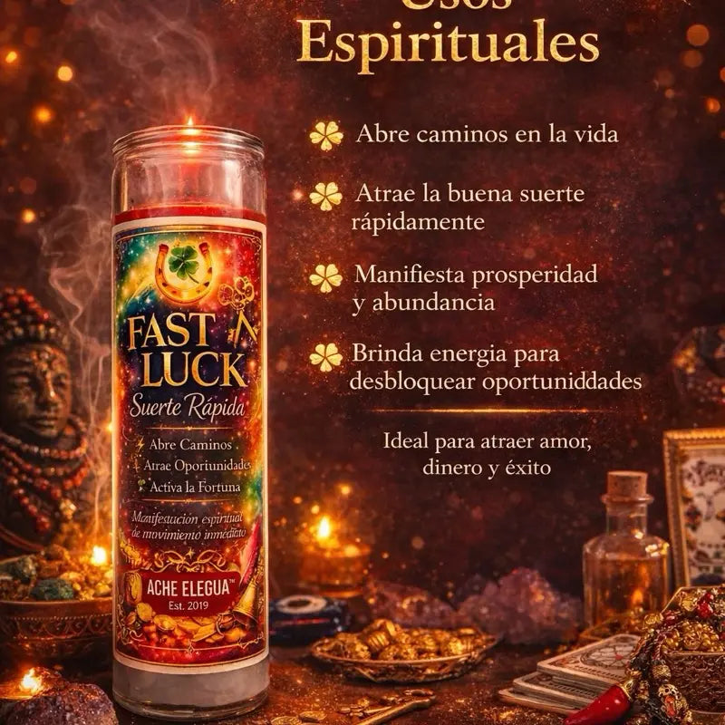 Fast Luck 7 Colors 7 Day Candles