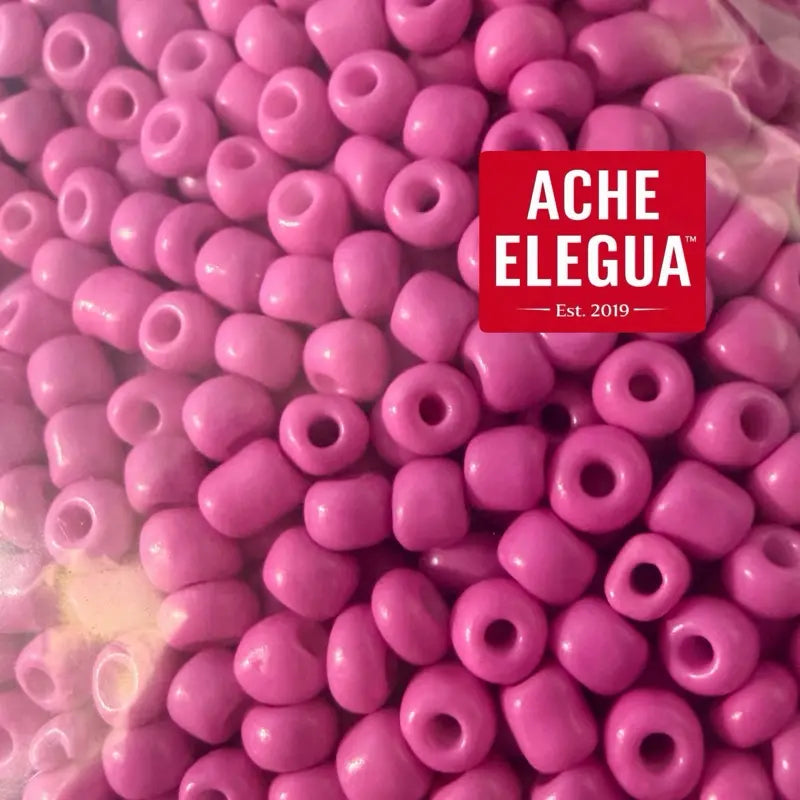 Fuchsia Pink Beads 1 Pound Bag