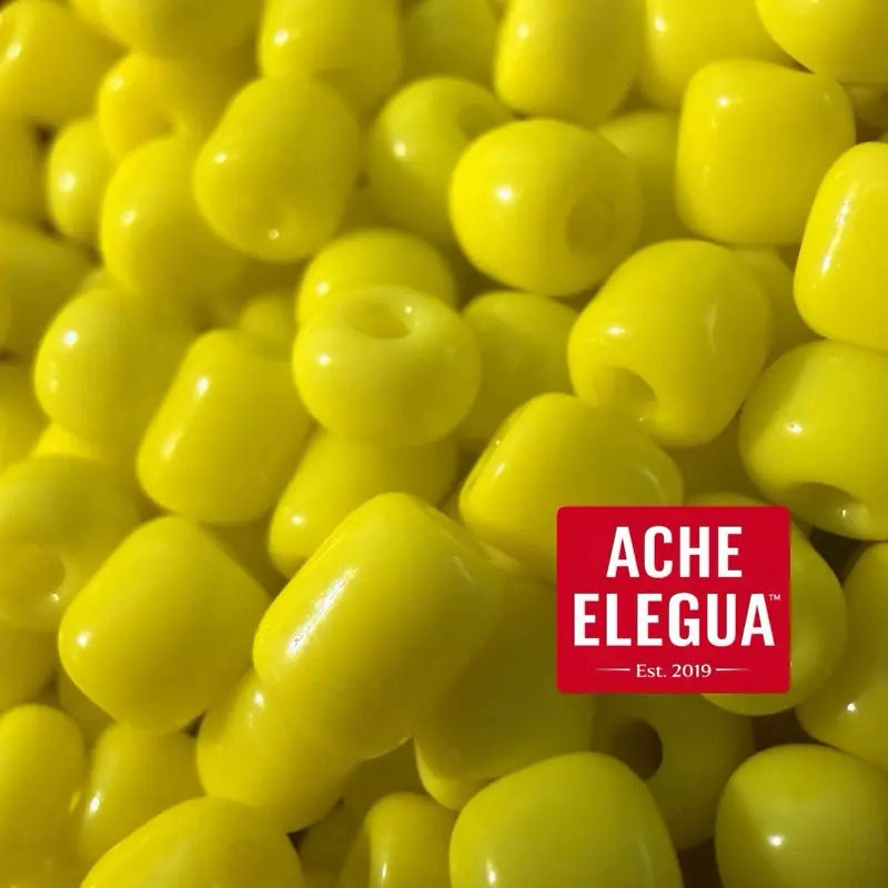 Yellow Beads 1 Pound Bag