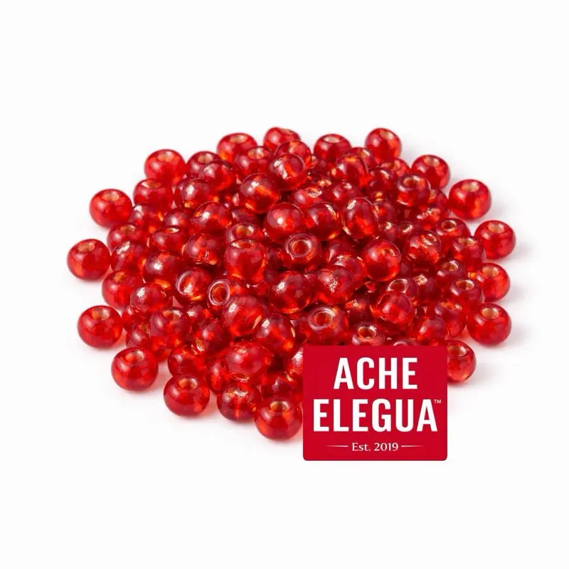Crystal Ruby Beads 1 Pound Bag