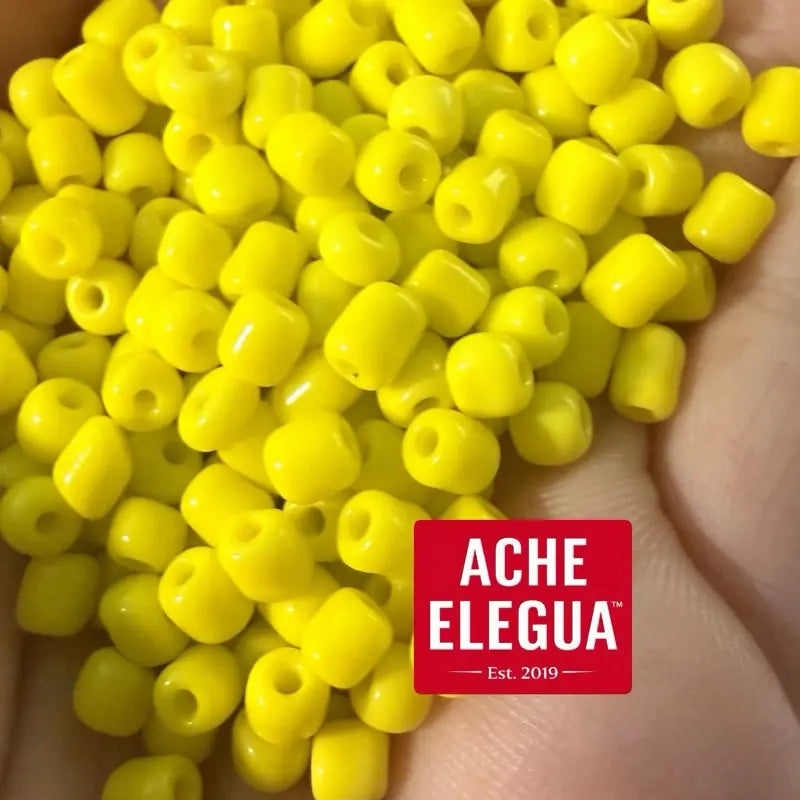 Yellow Beads 1 Pound Bag