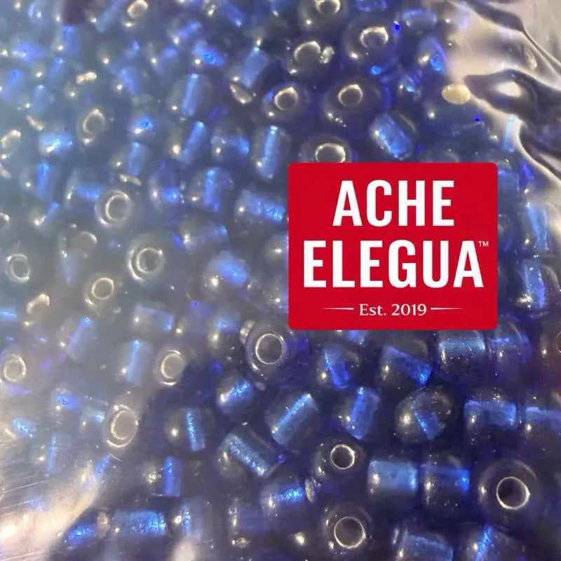 Deep Royal Blue Crystal Beads 1 Pound Bag