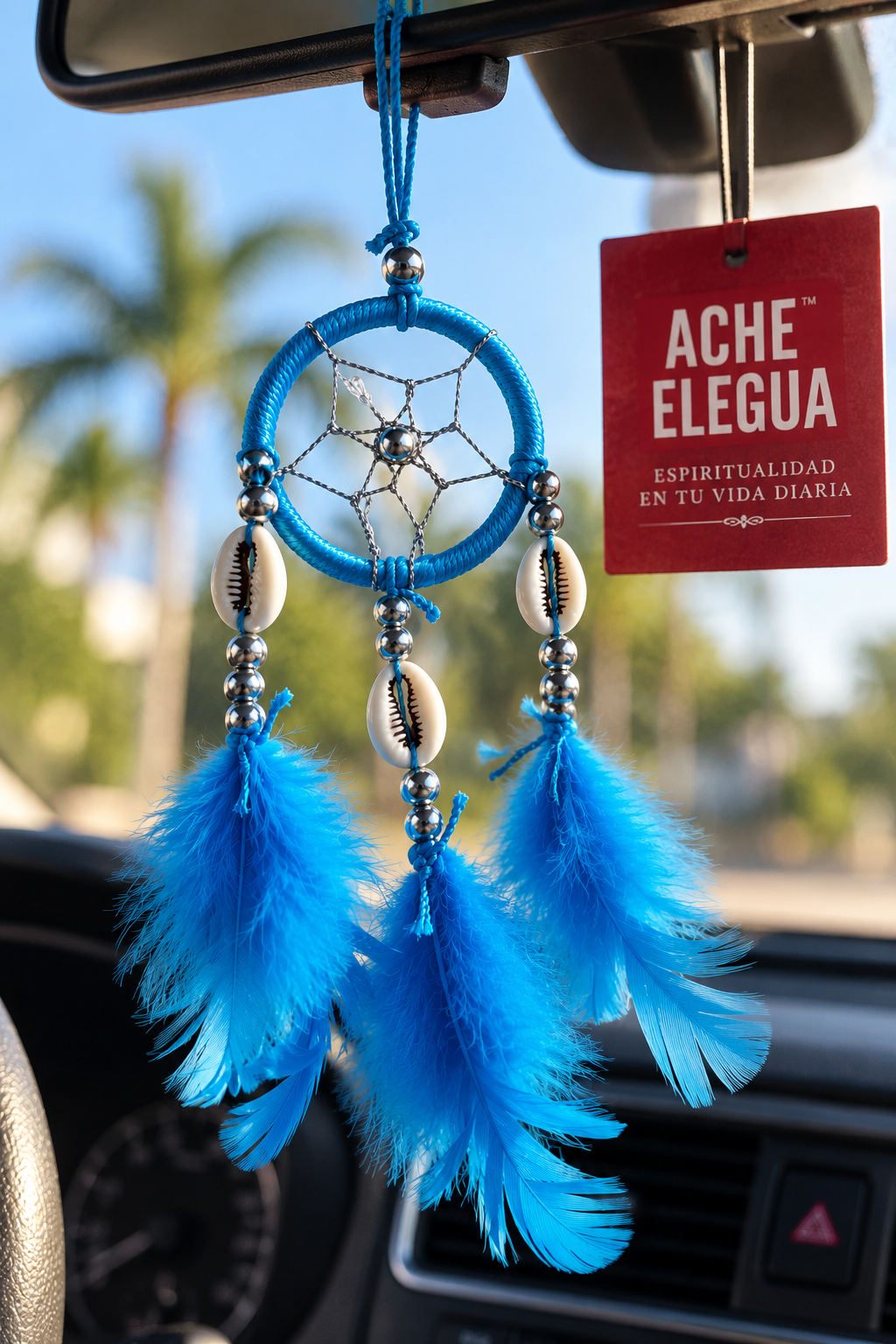 Small Baby Blue Dreamcatcher