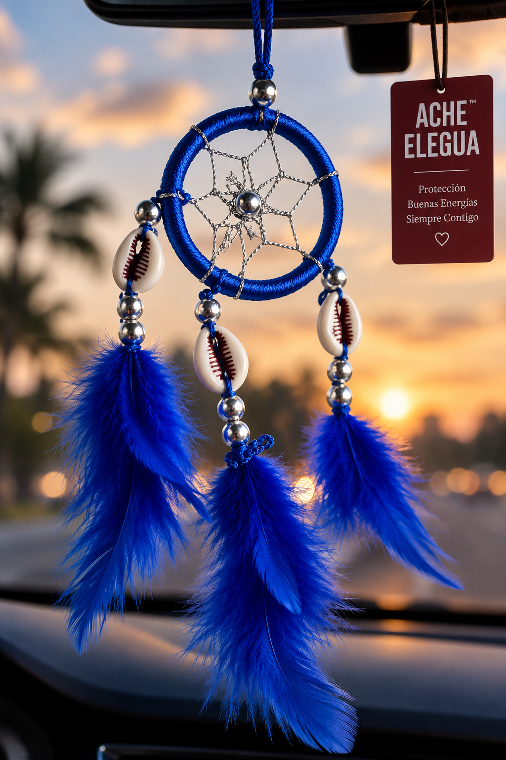 Small Blue Dreamcatcher