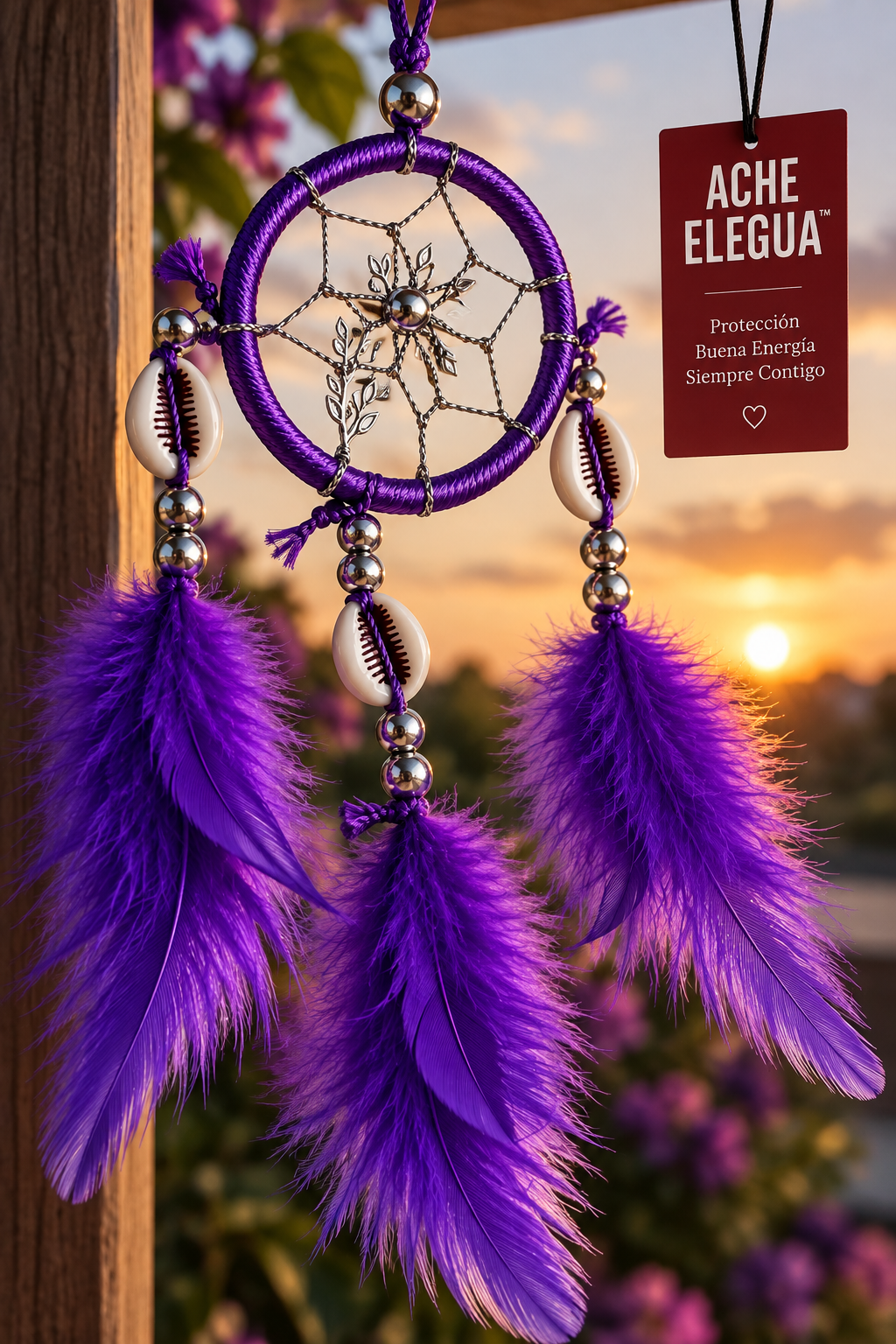 Small Purple Dreamcatcher