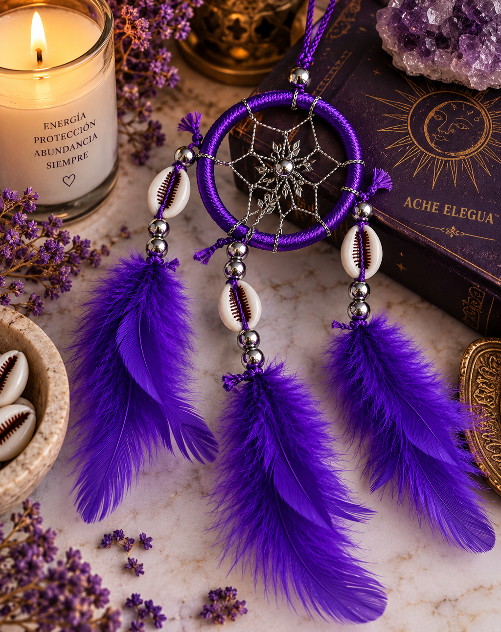 Small Purple Dreamcatcher