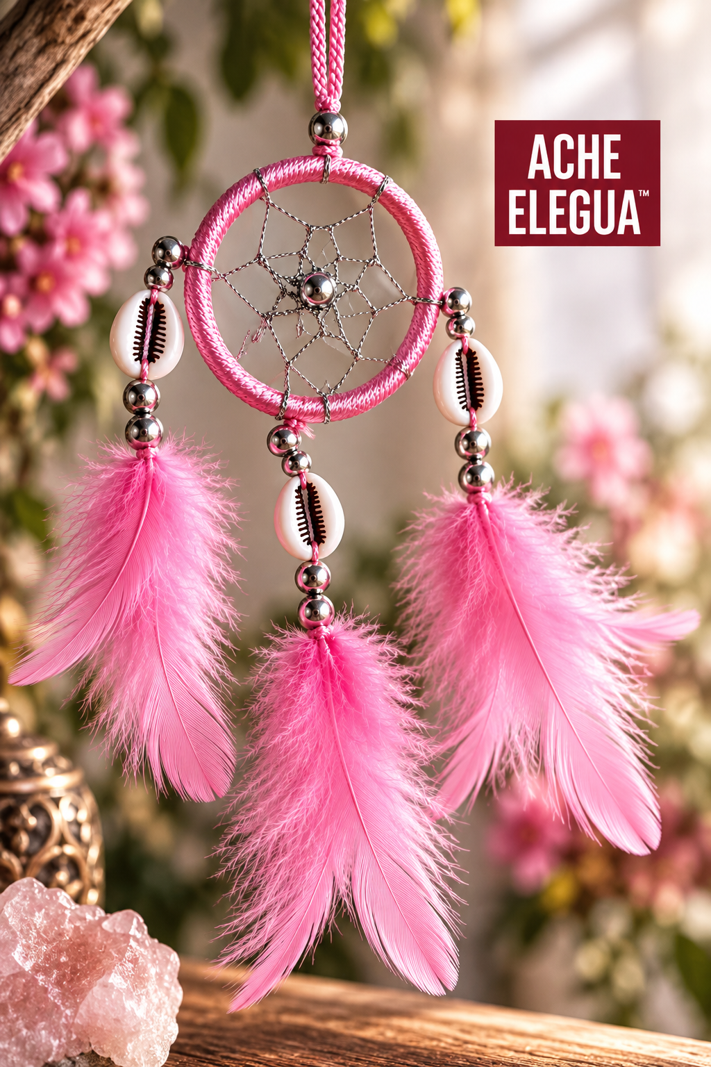 Small Pink Dreamcatcher