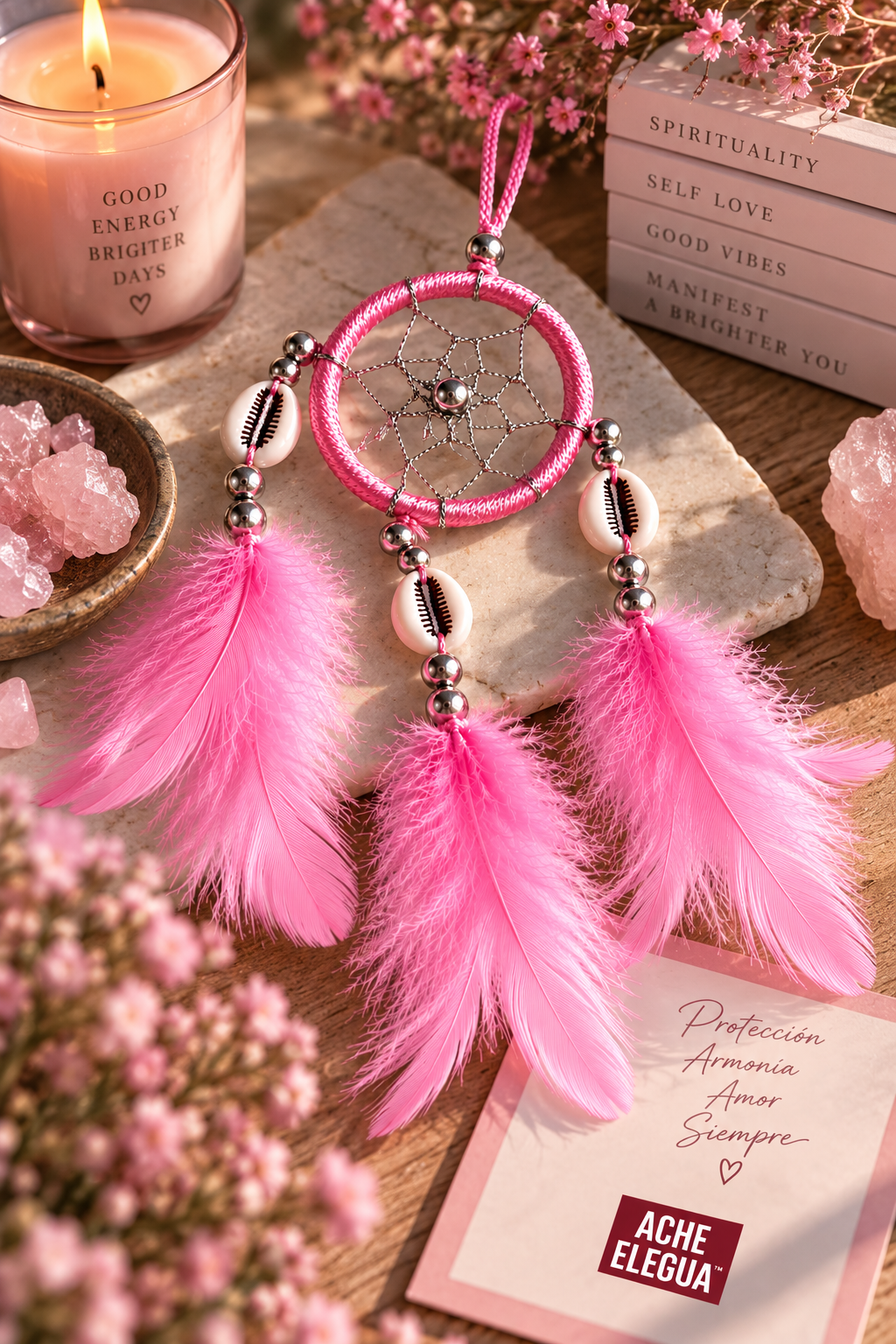 Small Pink Dreamcatcher