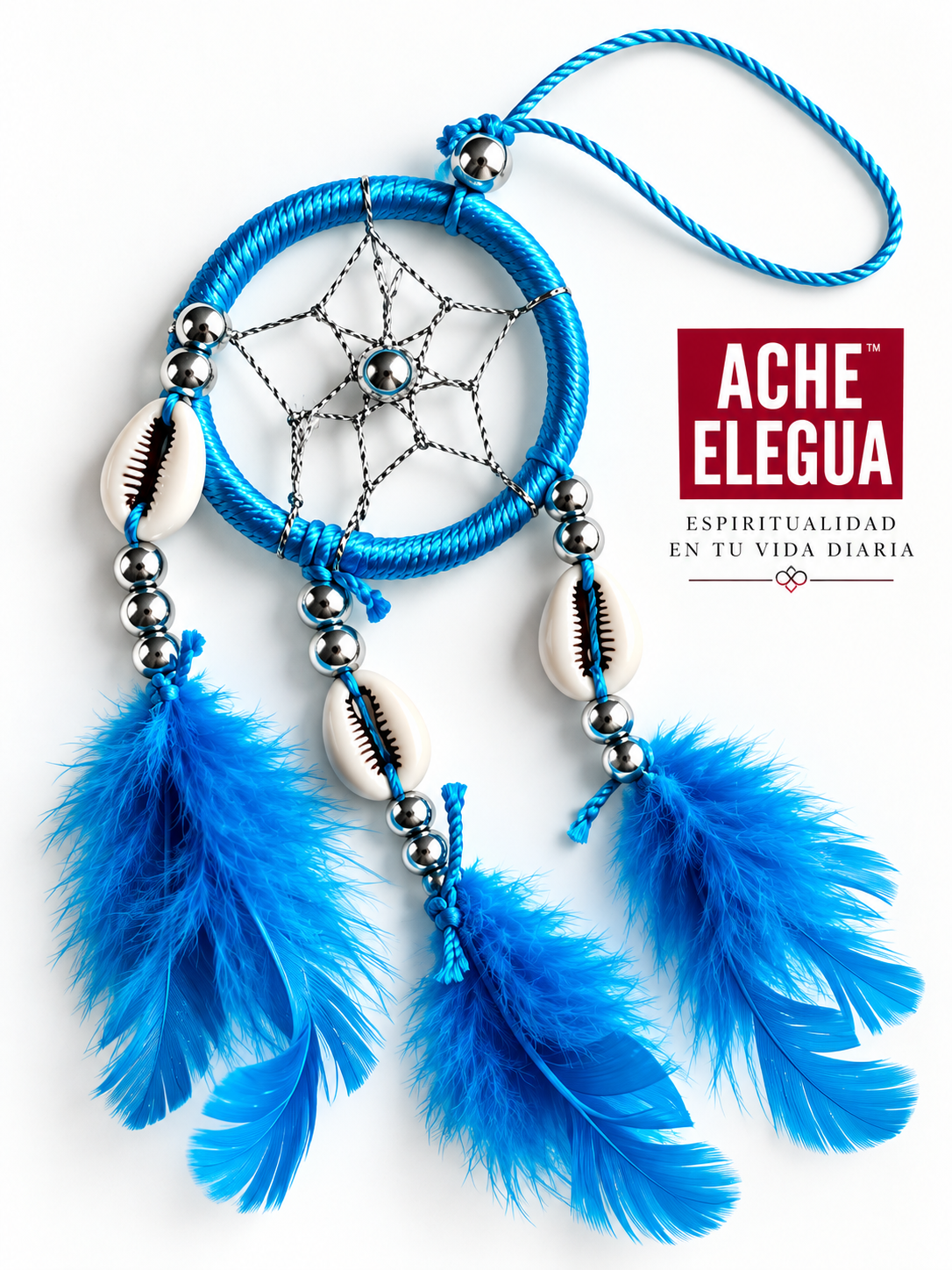 Small Baby Blue Dreamcatcher