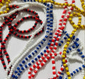 Set 5 elekes/ Ochun,Elegua, Yemaya, Chango and Obatala Handmade Necklace