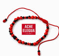 Peonia con Azabache Brazalete de Protección/Amuleto