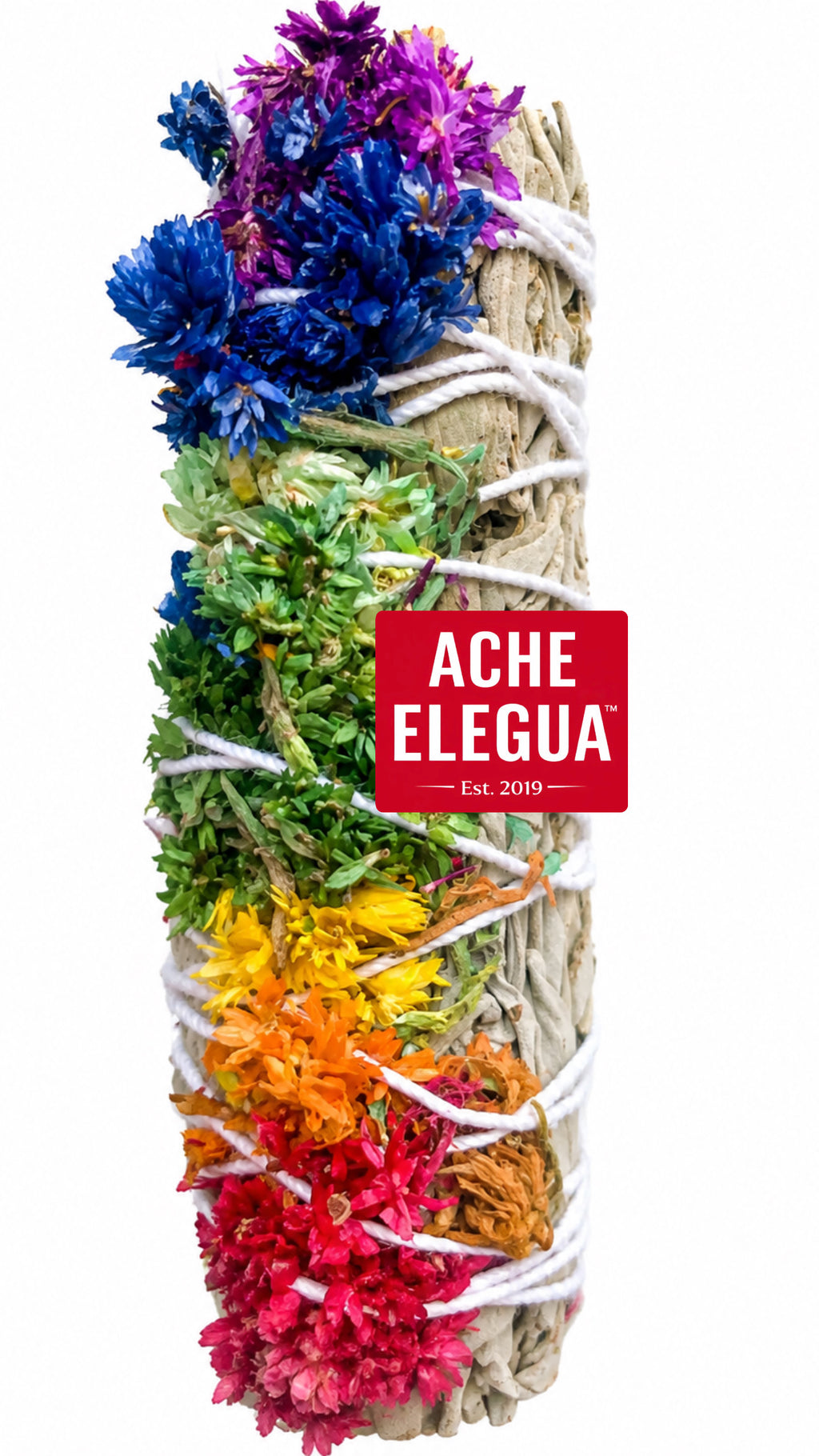 Chakra Sage Smudge Stick
